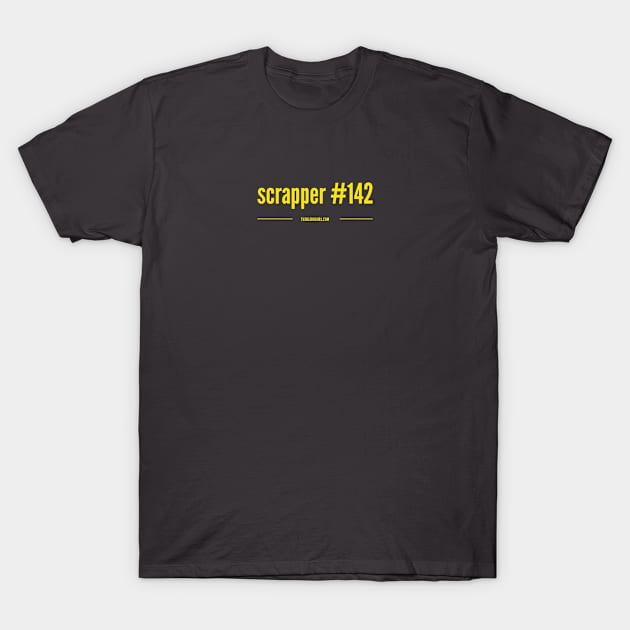 scrapper #142 - yellow T-Shirt by theblerdgurlshop